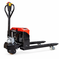 Chariot élévateur à palettes électrique à batterie lithium 2,5T 3T 5T, transpalette manuel AWD à pneus pleins pour quai de chargement, entrepôt et usage en usine