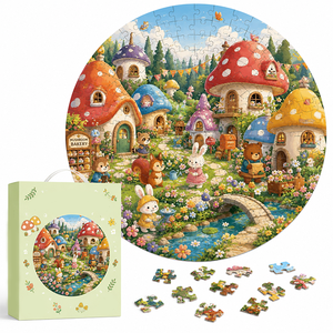 Fabricant de puzzles personnalisés imprimés, pièces en papier écologiques et durables, puzzles personnalisés en gros pour cadeaux d'enfants - Product Image 1