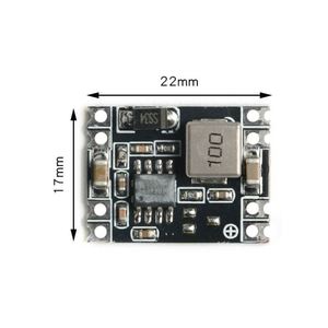 Módulo de Fuente de Alimentación Reductora con Orificio para <span class=keywords><strong>Sello</strong></span>, Entrada 5.5~27V, Salida 3.3/5/9/12V, 3A de Alta Corriente - Product Image 3