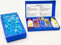Kit de test de pH, chlore et bromure pour piscine, fourni par l'usine, avec réactifs liquides Rouge Phénol et OTO pour l'analyse de la qualité de l'eau