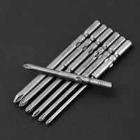 Embout de tournevis électrique industriel 801, tige de 5 mm, acier S2, magnétique, Phillips PH1 PH2, embout de précision, assemblage DIY OEM