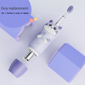 Trẻ Em Tự Động Bàn Chải Đánh Răng Điện Phim Hoạt Hình Sonic Mềm Lông Bàn Chải Ánh Sáng Lên Vệ Sinh Không Thấm Nước Bàn Chải Đánh Răng Điện Cho Trẻ Em - Product Image 2