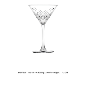 Tazón Pasabahce Martini Timeless 23 cl 11.6 x 17.2 h cm, Artículos para Restaurantes, Vajilla para Catering, Venta al por Mayor - Product Image 3