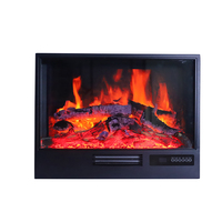 Insert de Cheminée Électrique Intelligent avec Contrôle par Application à Distance et Flamme LED pour Appartement, Hôtel, Utilisation Intérieure