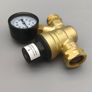 Accesorio de latón de 3/4 hilos sin plomo Válvula de reducción ajustable PRV de agua del grifo de regulación de presión manual - Product Image 6
