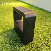 Lampe LED extérieure étanche IP65 7W en aluminium pour allées, jardins et éclairage paysager
