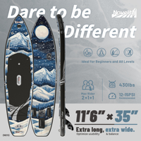 ITAOSTAR Nouveauté N01I 11'6 "x35" x6 "Stand up paddleboard Paddle Stand Up Gonflable Paddle Board planche à pagaie à vendre