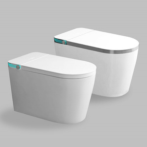 <span class=keywords><strong>Toilette</strong></span> électrique avec nettoyage multifonction et commande vocale, WC intelligent pour salle de bain - Product Image 6
