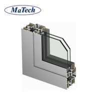 Profils de fenêtre coulissante en aluminium personnalisés extrudés anodisés Perfiles De Aluminio