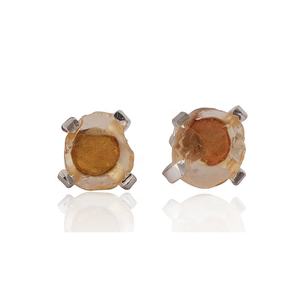 Boucles d'oreilles fines améthyste violette naturelle Ensemble de broches plaquées argent Bijoux en pierres précieuses élégantes - Product Image 4