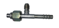 Raccord de climatisation automobile RETEKOOL en aluminium, 45 degrés, avec joint torique, pour tuyau R134a # 6 # 8 # 10 # 12