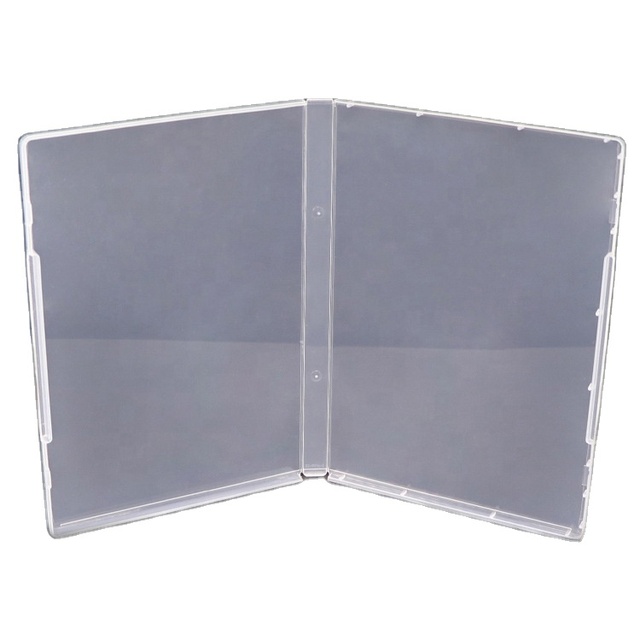 WETRUST 35 MM Transparent Plastic Packing Storage 4-CD Plastic Case Blank Music Movie Video Disc Packing 24MM PS Jewel Box CD