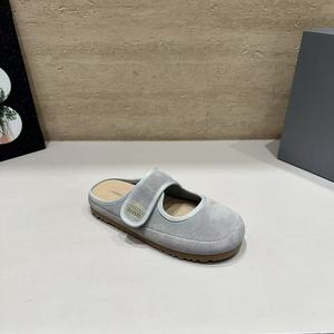 2025 zapatos planos de cuero genuino para mujer 'Small Potato Bo' boca baja de fondo suave para Velcro <span class=keywords><strong>Mary</strong></span> Jane diseño lindo deslizamiento de verano - Product Image 4