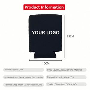 Enfriador de Latas Magnético Moderno y Duradero de 12 oz con Logotipo Personalizado, Aislante de Neopreno para Botellas de Cerveza, Soporte para Latas - Product Image 2