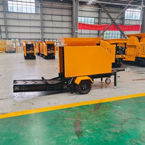 HTJC135 Towed Jaw Crusher 5.5 Kw Gasoline Low Noise <b>Stone</b> <b>Cutting</b> <b>Machine</b> For Construction Site - Product Image 2