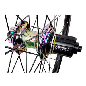 Jeu <span class=keywords><strong>de</strong></span> roues <span class=keywords><strong>VTT</strong></span> Pasak 32 trous, frein à disque 6 boulons, frein V-brake, frein à jante, moyeu 12 vitesses, valve Schrader - Product Image 6