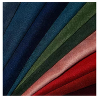 Polyester coton soie velours velours ignifuge canapé rideau drapé rembourrage Jacquard rideau occultant tissu 200-500GSM