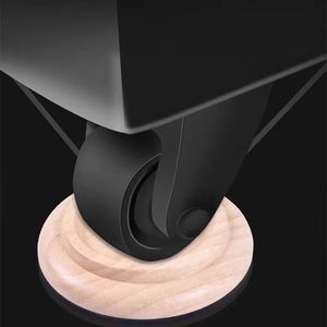 Set di poggiapiedi per pianoforte in legno massello-Anti-vibrazione e riduzione del rumore per pianoforte a coda/verticale, protezioni per pavimenti - Product Image 2