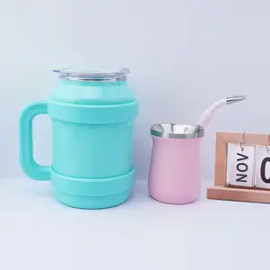 Outdoor Klassisches Design Bierbrenner 1 Gallone Wassertasse mit Griff und Deckel 1,5 L große Kapazität