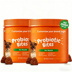 Compléments alimentaires pour chiens et chats en forme de friandises molles, fabrication OEM/ODM, marque privée, santé intestinale, digestion, soutien immunitaire, santé des articulations - Product Image 1