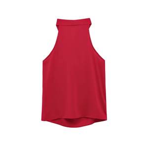 SHENZHU femmes 2025 nouvelle mode or incrustation débardeurs Vintage sans manches femme Camis Chic hauts - Product Image 2