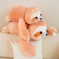 Peluche paresseux lestée personnalisée oreiller en peluche paresseux floue poupée en peluche lestée pour l'anxiété