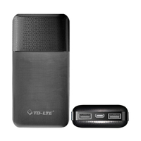 Vente chaude haute capacité 20000mah Power Bank double sortie USB 2.4A banque de charge pour téléphone