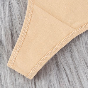 Seksi tanga külot kadın külot seksi düz renk tanga moda t-geri kızlar için 3 boyutları QS113F160 - Product Image 5