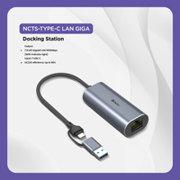 Station d'accueil Type C, adaptateur Ethernet Gigabit RJ45, hub USB 3.0 1000 Mbps pour MacBook, ordinateur portable, PC, en stock