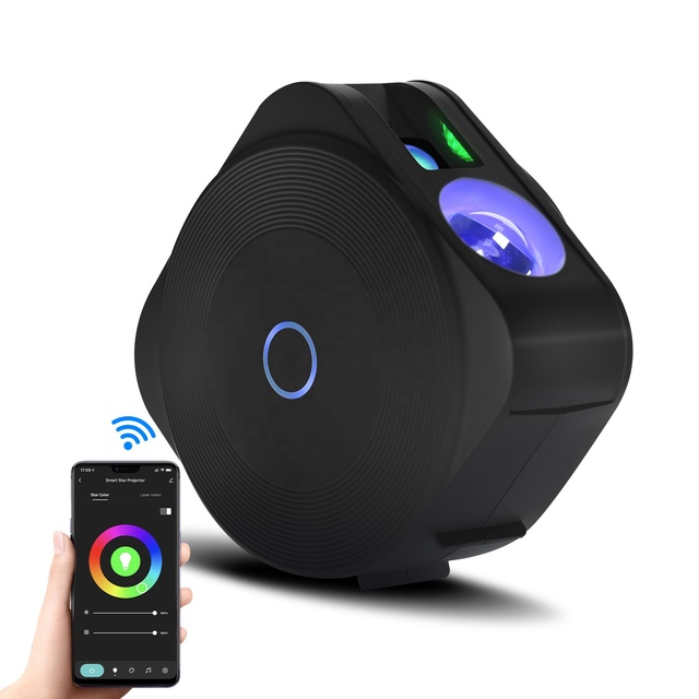 Alexa Google Home Smart Star Laser Projector Starry Sky Night LED Light Music Sync Rhythm Projector Wi-fi bluetooth