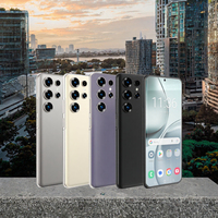 Smartphone Baru Original S26 Ultra 2025 16GB+1TB Dual SIM Layar AMOLED 4K 120Hz Melengkung Kamera Belakang 108MP Buka Kunci Wajah Android 15 5G 65W