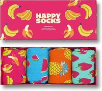 Coffrets cadeaux créatifs multicolores personnalisés KTS401 OEM chaussettes amusantes fantaisie en coton fou Happy Food/Fruit/Animal/Géométrique pour hommes