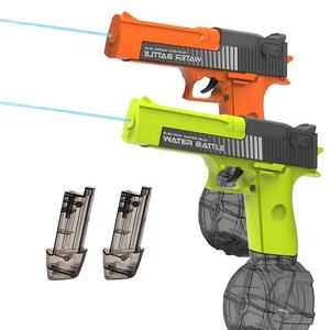 Электрический водяной пистолет, автоматический водяной пистолет для взрослых, супер-стрелялка, пистолет для распыления воды, 500 куб. см + 60 куб. см, большая емкость - Product Image 6
