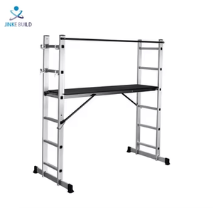 Siêu thị mô hình đa Thang giàn giáo nền tảng + a-frame thẳng + Thang 3-in-1 H khung nhôm gấp thang - Product Image 2