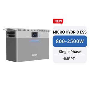 ระบบจัดเก็บพลังงานไมโครไฮบริด Deye SUN-BK(80-250)-2.56KWH-EU-AM4-18L/32 ความจุ 2.56 กิโลวัตต์ชั่วโมง แบตเตอรี่ลิเธียมไอรอนฟอสเฟต (LiFePO4) สำหรับระเบียงบ้าน - Product Image 1