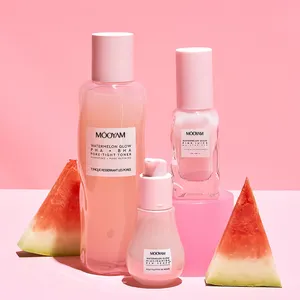 Skin Care Watermelon Glow Pore-Tight Toner Niacinamide Pink Moisturizer Watermelon Glow Up Skincare Set