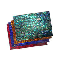En gros personnalisé naturel nacre coquille papier stratifié nouvelle-zélande Paua coquille feuille Grade A