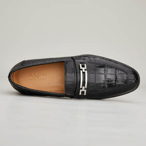 Mocassins personnalisés pour hommes – Motif léopard, imperméables, légers, plats, respirants, antidérapants, design fendu, décontractés, à semelle épaisse en cuir - Product Image 5