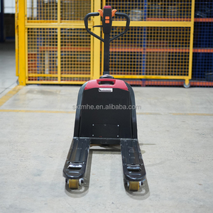 รถยกพาเลทไฟฟ้าแบบเดินตาม ขนาด 1500กก. 1800กก. 2000กก. แบตเตอรี่ลิเธียม 24V 20Ah ลดราคาพิเศษ - Product Image 1