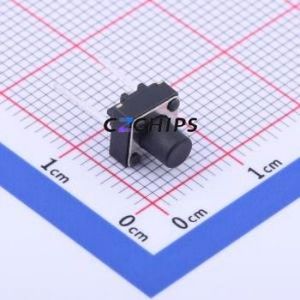 K2-1104DZ-G4SW-04 Tactile Switch Through hole Component (THT),6x6mm Switch 2.5N Through Hole 6mm 6mm - Product Image 1