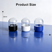 Conteneur de stockage en verre coloré de haute qualité, base en plastique résistante aux enfants, joint hermétique, anti-odeur, étanche, bocal à 360°