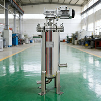 Filtre tubulaire en acier inoxydable auto-nettoyant OEM personnalisé, précision 1-20 µm, arrêt automatique, installation facile