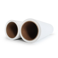 Rouleau de papier de sublimation entièrement adhésif, blanc couché, 90g 100gsm, taille personnalisée, pour l'impression de vêtements de hockey, de vêtements de sport et de serviettes