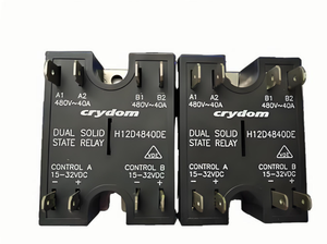 รีเลย์ SSR รุ่นใหม่ H12D4840DE แบบ Zero-Switching กระแสไฟฟ้า 40A 2 ช่อง DPST ขั้วต่อแบบสกรู 530V กำลังไฟต่ำ ติดตั้งบนแผง - Product Image 2