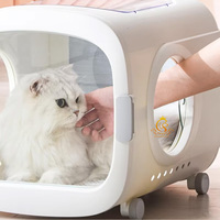 Sèche-cheveux professionnel automatique haute vitesse EUR PET Visible pour le toilettage des chiens et des chats
