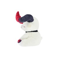 Peluche personnalisée en forme de chèvre démoniaque, jouet en peluche avec cornes dégradées, style Kawaii Anime, poupée douce, fabrication OEM ODM, vente en gros, cadeau pour enfants