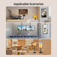 Écran tactile interactif LCD commercial pour affichage mural intérieur, destiné aux centres commerciaux et aux magasins de détail