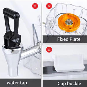 Mixeur multifonctionnel de grande capacité 10L pour lait de soja, broyeur de glace, mixeur pour smoothies, machine à smoothies, mixeur commercial robuste - Product Image 4