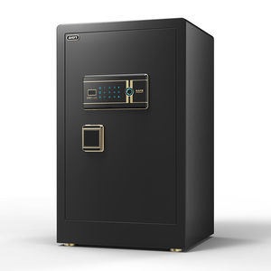 Large <b>Fingerprint</b> Gun <b>Safe</b> Box for Money Key Hotel Home Hidden Digital Smart Deposit Office Jewellery Safety 70fh8 Biometric Saf - Product Image 2