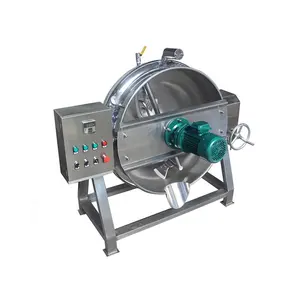 Offre Spéciale marmite électrique automatique bouilloire à enveloppe inclinable industrielle machine de cuisson au meilleur prix